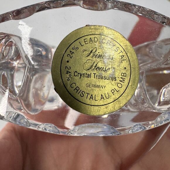 Vintage 1970's Princess House Lead Crystal "Randy The Rocking Horse" euc - Picture 4 of 7